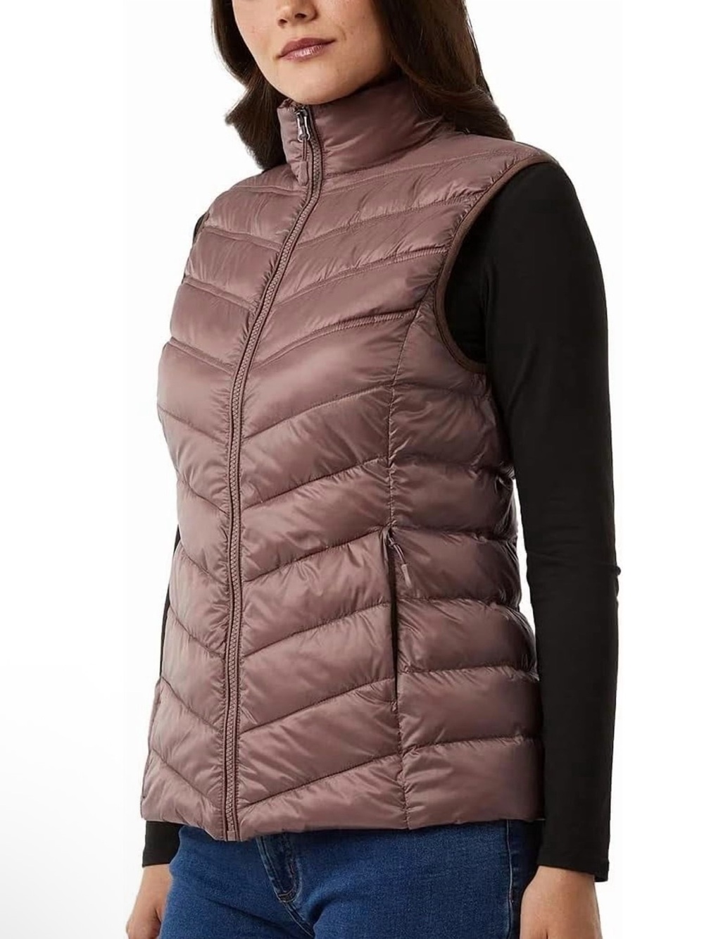 Women's 32 Degrees Puffer Vest Size M Lightweight Quilted